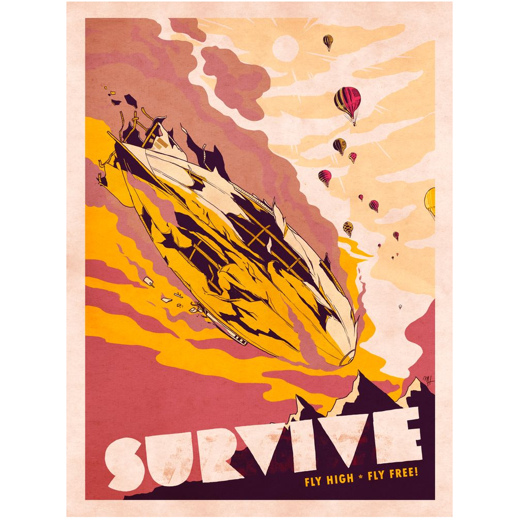 Too Big To Sail Print (Poster)